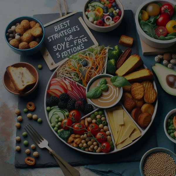 Quelles sont les meilleures stratégies pour intégrer des options de repas sans soja dans un menu diversifié ?